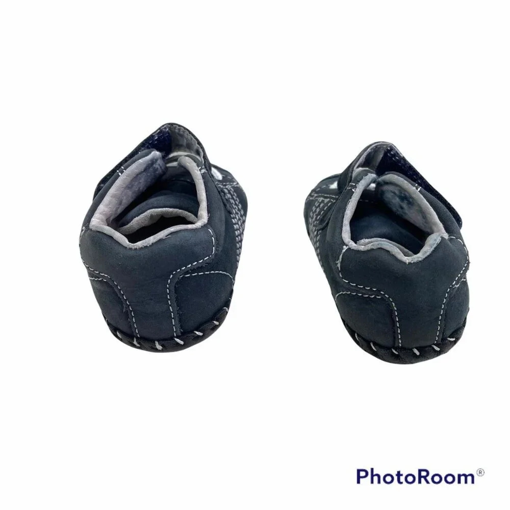 Pediped Navy Blue Infant Soft Soled Shoes 0-6 Months